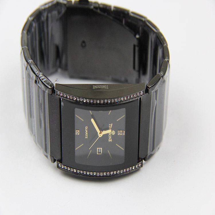 Timezone Black Watch Quartz TZ 0570M Oksouq